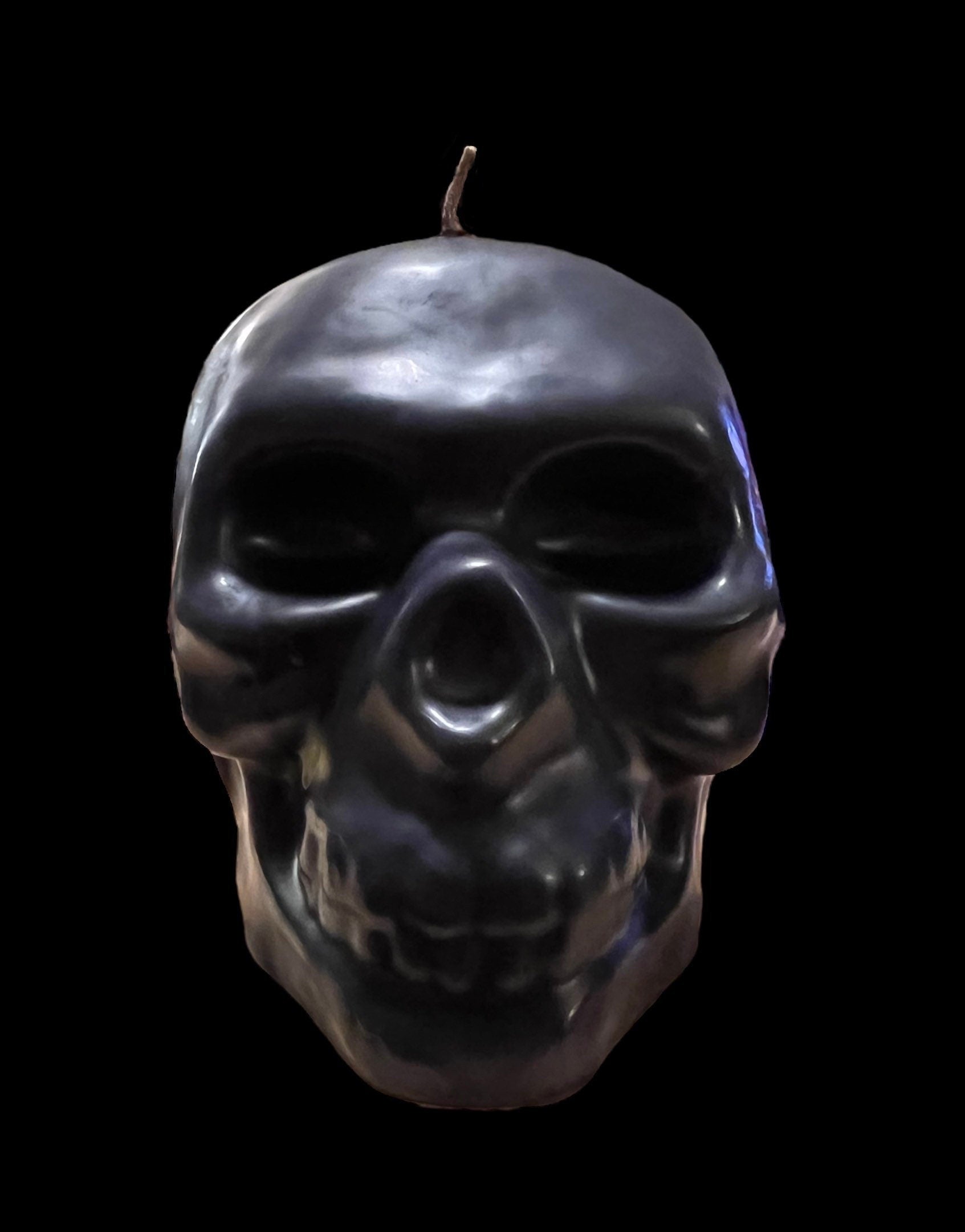 Large Uncrossing Skull Candle + Desenvolvimiento