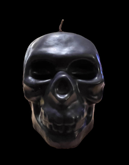 Large Uncrossing Skull Candle + Desenvolvimiento
