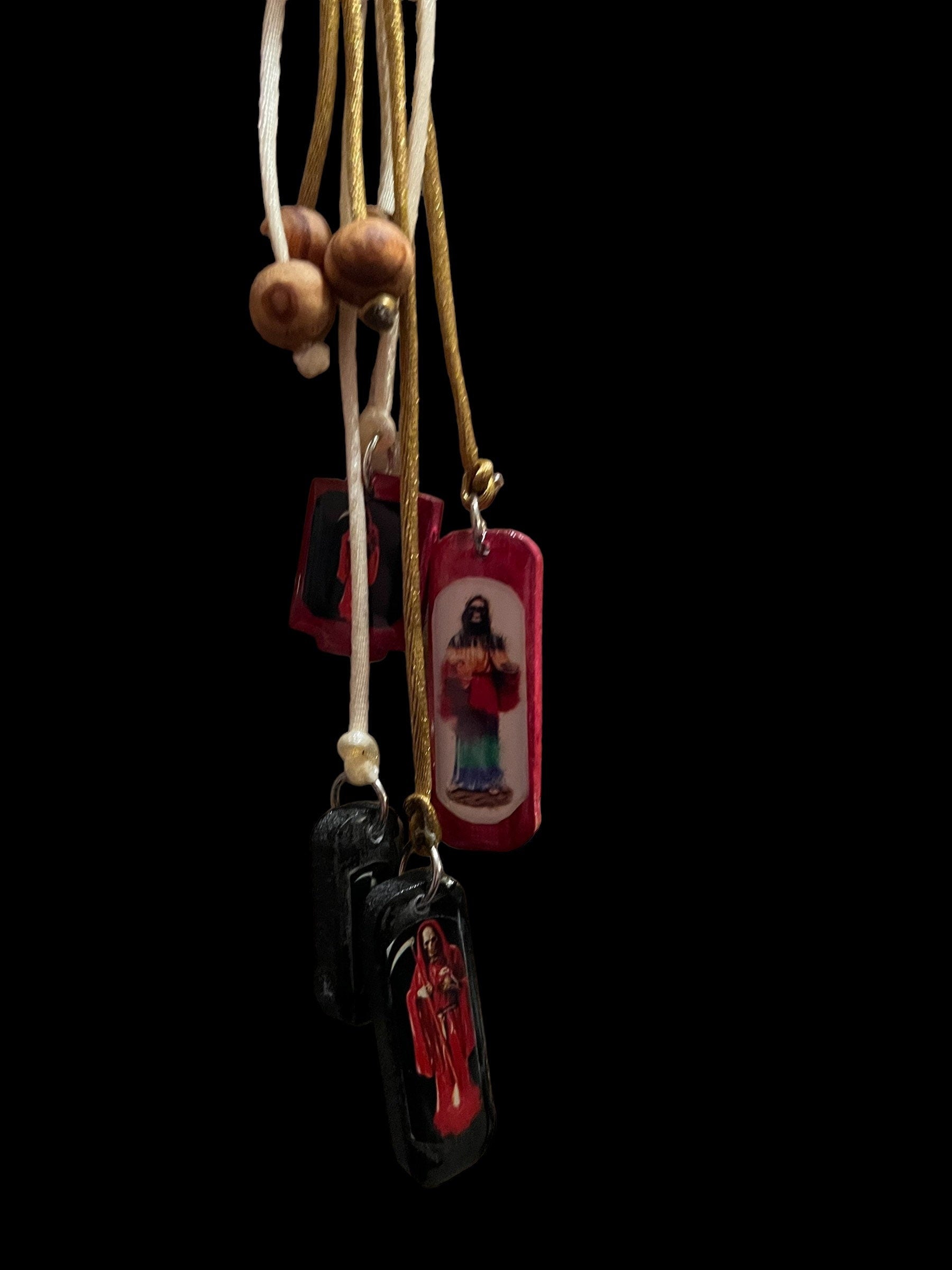 Santa Muerte Protection Amulet + Blessed + Made in Mexico