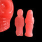 RARE Loadable Skull Candle with Couple + Lovers + Bride & Groom + Binding + Marriage + Influence Thoughts + Hoodoo + Voodoo + Conjure