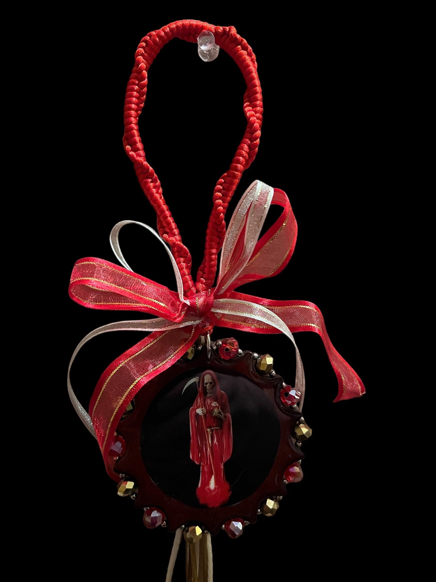 Santa Muerte Protection Amulet + Blessed + Made in Mexico