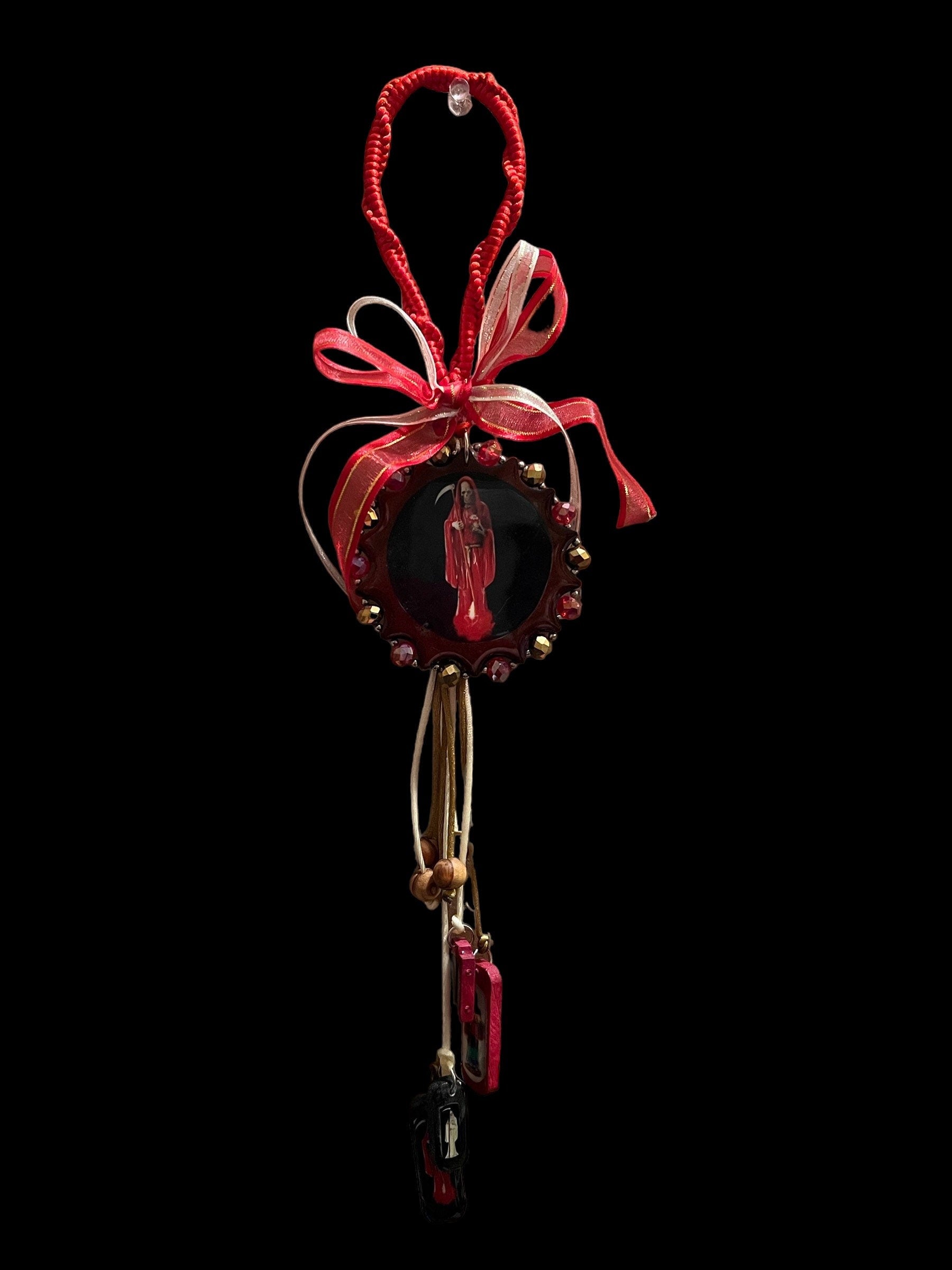 Santa Muerte Protection Amulet + Blessed + Made in Mexico