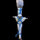 Peace & Protection Veve Voodoo Doll + New Orleans + JuJu + Blessed + Hoodoo + Conjure + Handcrafted