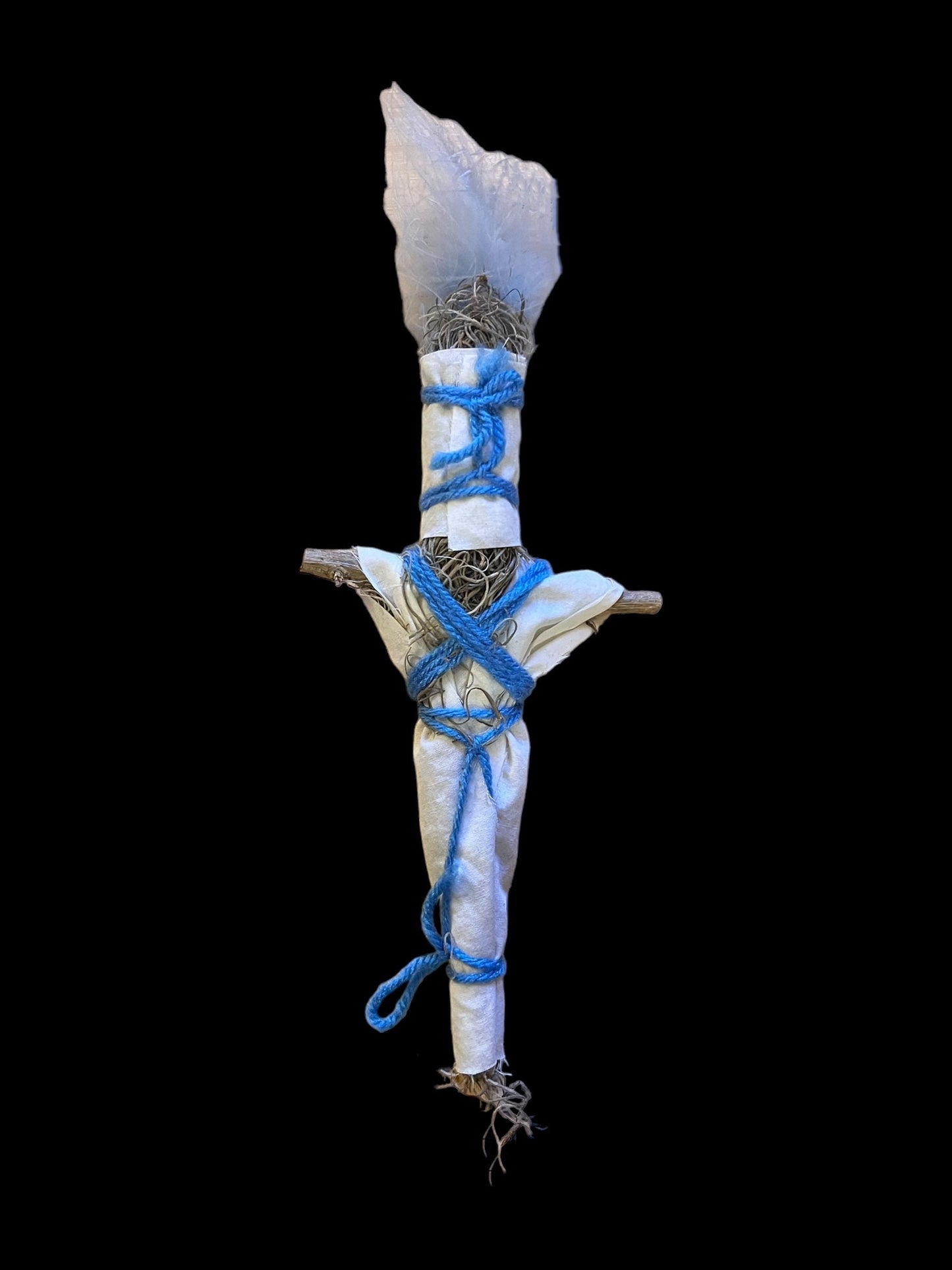 Peace & Protection Veve Voodoo Doll + New Orleans + JuJu + Blessed + Hoodoo + Conjure + Handcrafted