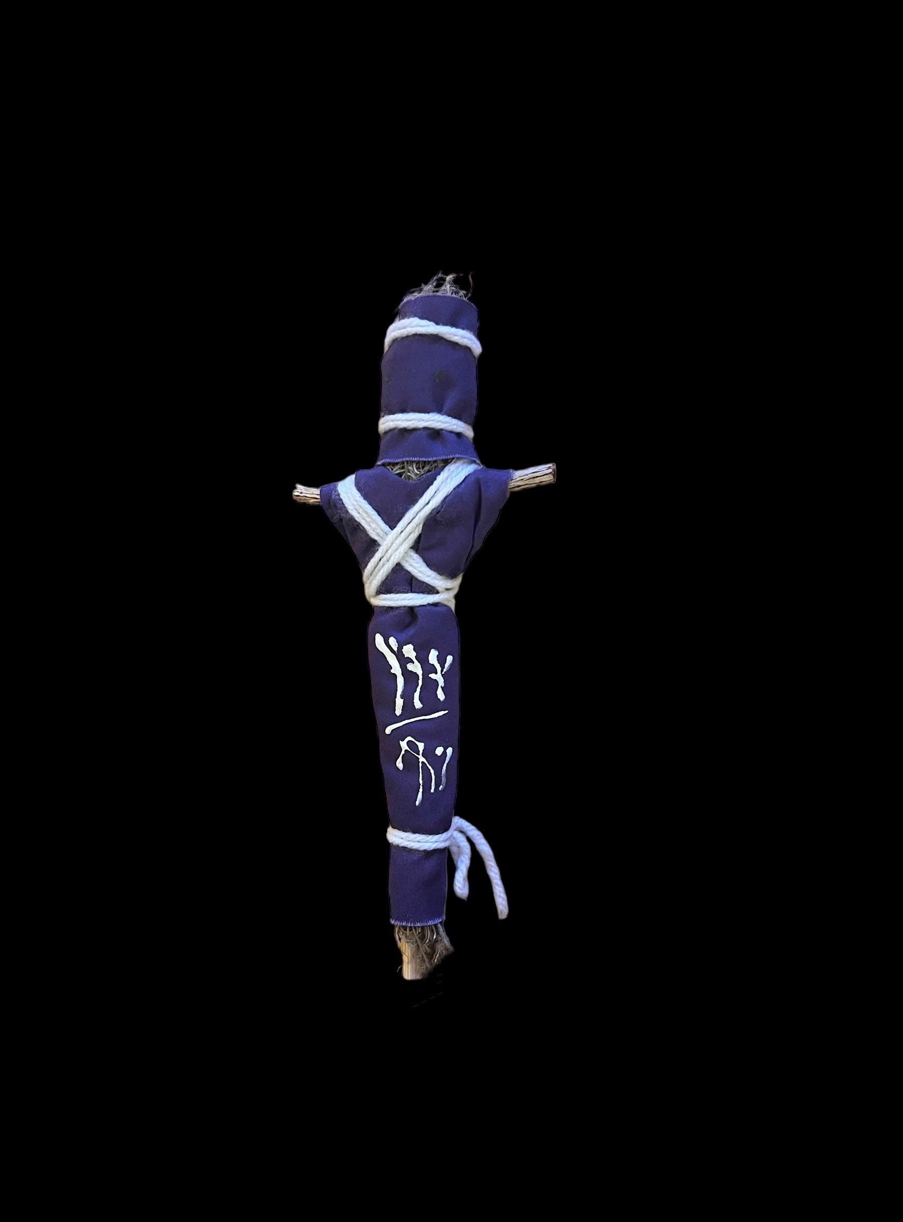 Power & Confidence Veve Voodoo Doll + New Orleans + JuJu + Blessed + Hoodoo + Conjure + Handcrafted