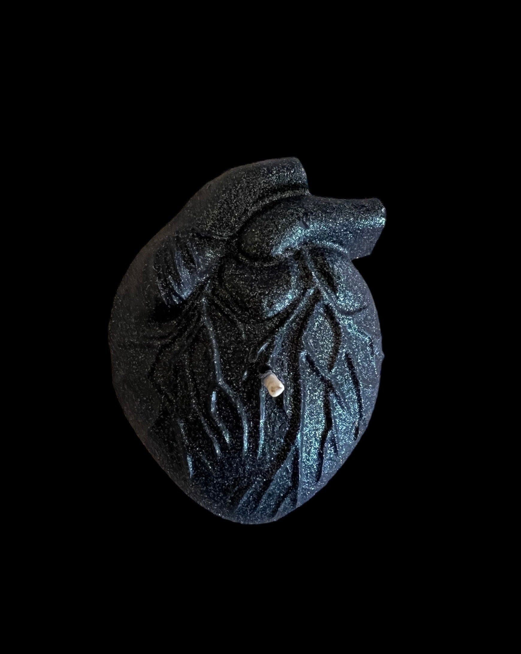 Anatomical Heart Candle + Love