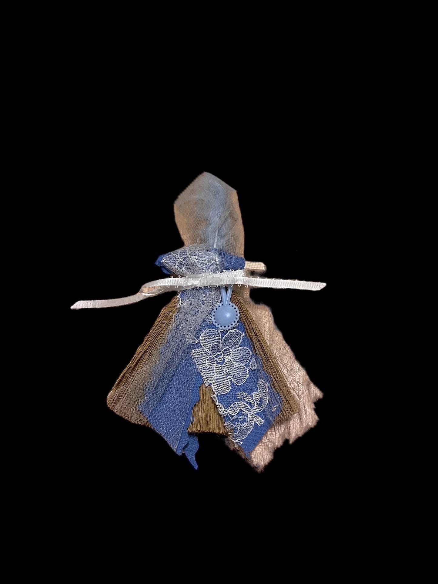 Fertility Broom Voodoo Doll + Baby Boy + One of a Kind