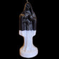 Santa Muerte Negra y Blanca Candle + Uncrossing + Descruzar + Cleansing + Get Rid of Negativity + Quita Maldicion + Break Hexes + Protection