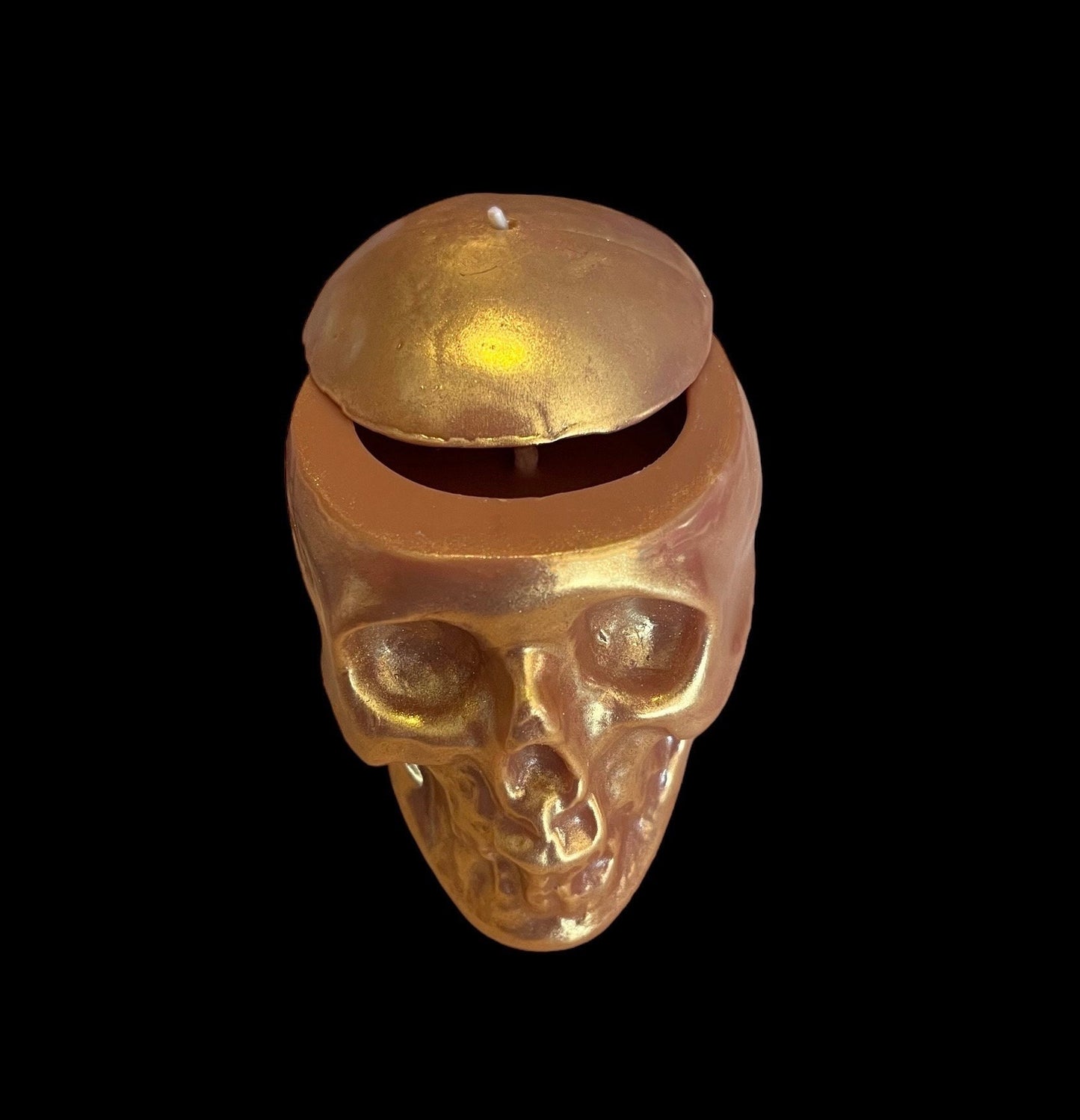 Loadable Skull Candle + Influence Thoughts + Hoodoo + Voodoo + Conjure
