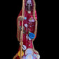 Santa Muerte Roja Statue + 8” + Love + Money + Fixed and Baptized on Feast Day