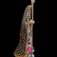 Santa Muerte Dorada Statue + 8” + Fixed and Baptized on Feast Day + 24K Gold