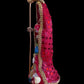 Santa Muerte Roja Statue + 8” + Love + Money + Fixed and Baptized on Feast Day