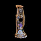 Santa Muerte Dorada Statue + 7” + Fixed and Baptized on Feast Day + 24K Gold