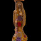 Santa Muerte Amarilla Statue + Yellow + 7” + Fixed and Baptized on Feast Day + 24K Gold