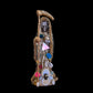 Santa Muerte Dorada Statue + 8” + Fixed and Baptized on Feast Day + 24K Gold