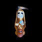 Santa Muerte Dorada Statue + Mictecacihuatl + Mictlantecihuatl + Traditionally Handcrafted from Mexican Clay + 1 of a Kind + Made in Mexico