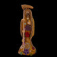 Santa Muerte Amarilla Statue + Yellow + 7” + Fixed and Baptized on Feast Day + 24K Gold