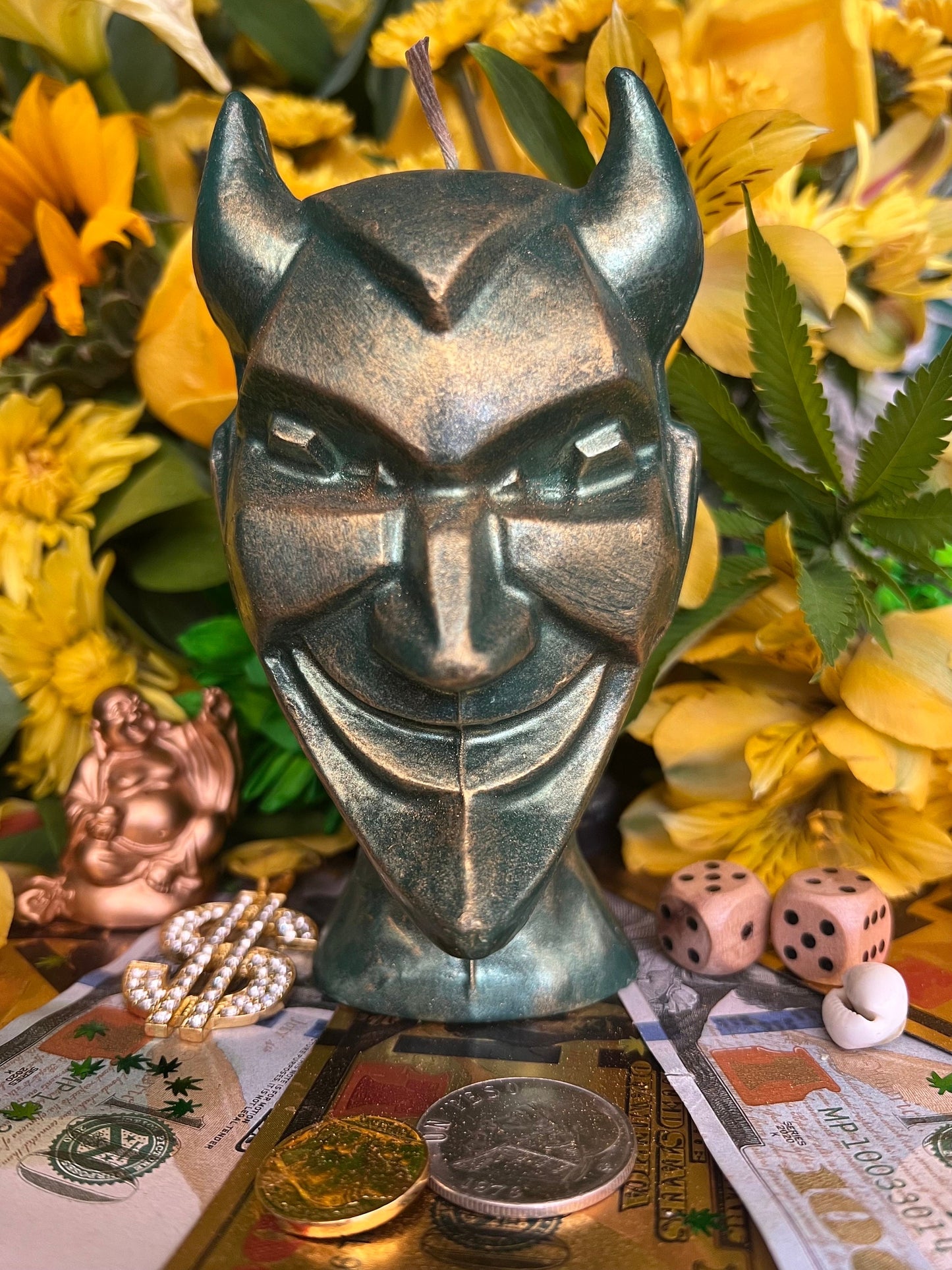 Devil Bust Candle + Luck + Run Devil Run + Lust + Repel Evil + Corre Diablo