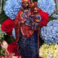 Large Ezili Danto Candle + Erzulie Dantor + Zilí Dantó + 24K Gold + Protection + Justice + Lesbian + Transgender + Mother + Cleansed & Fixed