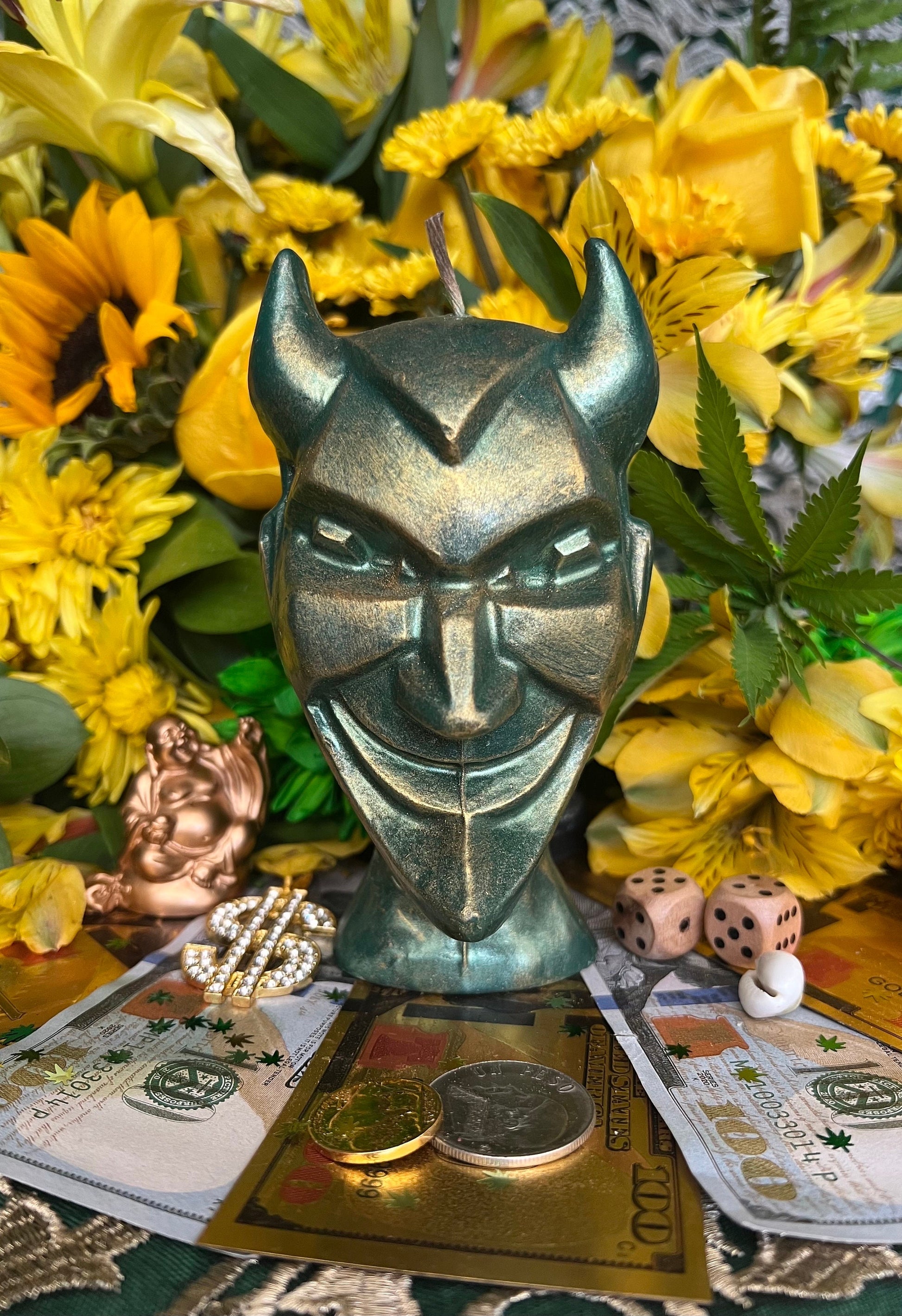 Devil Bust Candle + Luck + Run Devil Run + Lust + Repel Evil + Corre Diablo