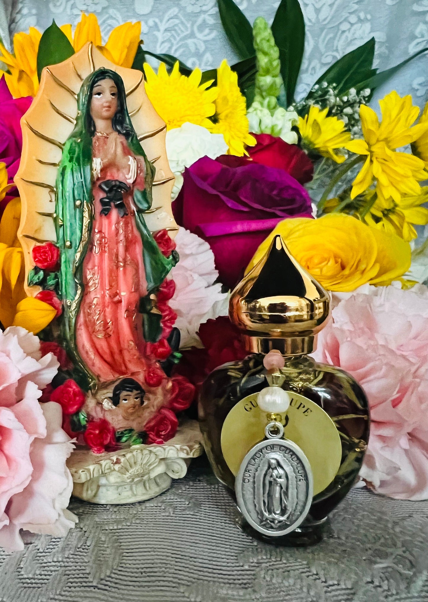 Virgen de Guadalupe Oil + La India + Tonantzin + Guadalupana + Divine Mother + Healing + Blessings