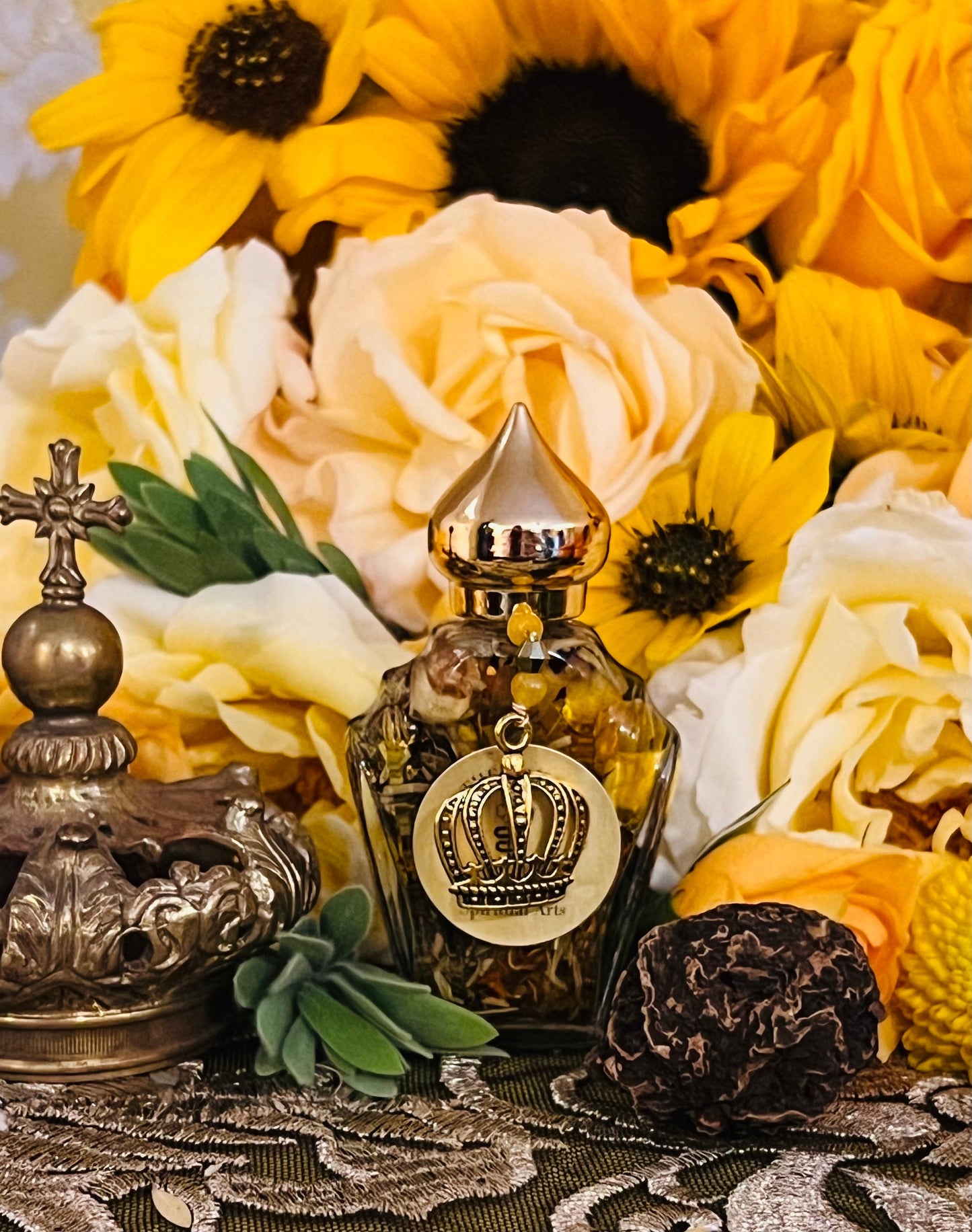 John the Conqueror Oil + Victory + High John de Conquer + 24K Gold