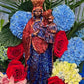 Large Ezili Danto Candle + Erzulie Dantor + Zilí Dantó + 24K Gold + Protection + Justice + Lesbian + Transgender + Mother + Cleansed & Fixed