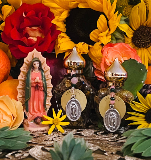 Virgen de Guadalupe Oil + La India + Tonantzin + Guadalupana + Divine Mother + Healing + Blessings