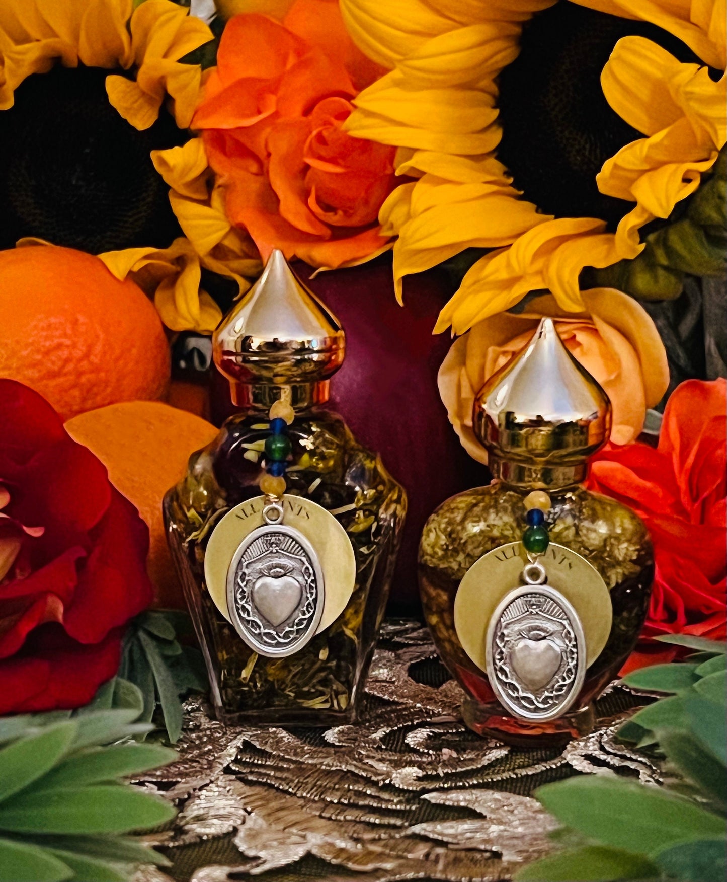 All Saints Oil + Blessings + Luck + Protection + Healing + Santos