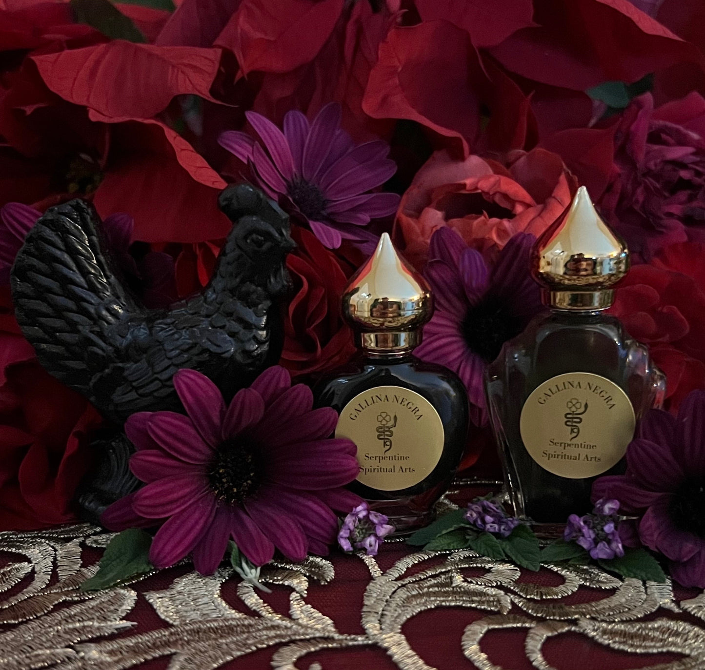 Gallina Negra Oil + Uncrossing + Cleansing + Get Rid of Negative Energy + Quita Maldicion + Brujeria + Black Pullet + Desenvolvimiento