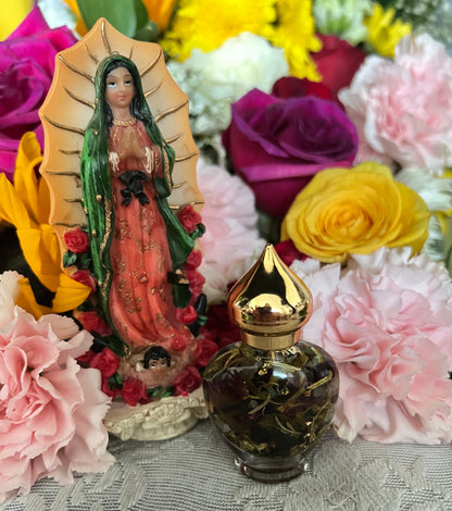 Virgen de Guadalupe Oil + La India + Tonantzin + Guadalupana + Divine Mother + Healing + Blessings