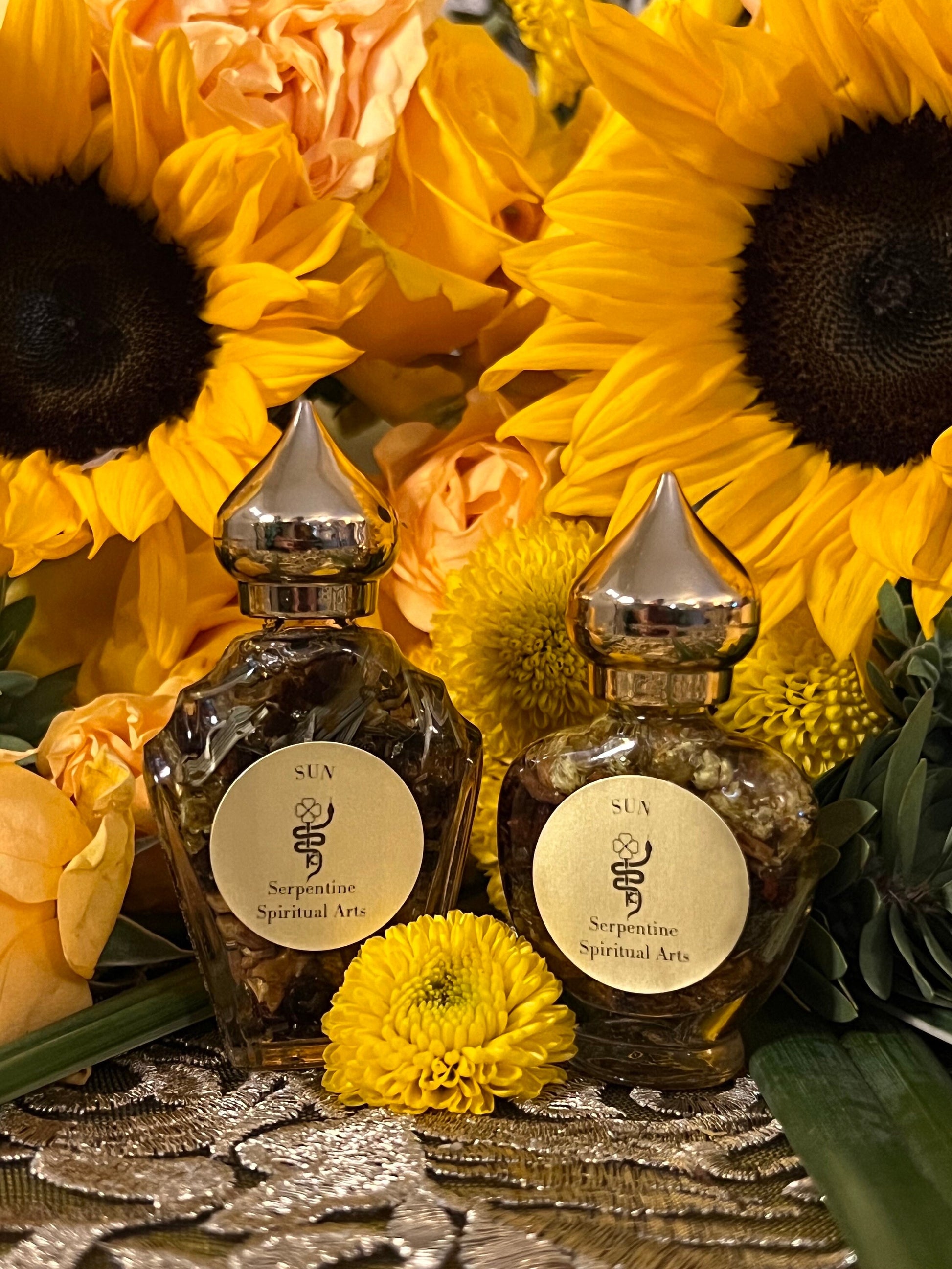 Sun Oil + Success + Wealth + Victory + Royalty + Fame + Health + Fatherhood
