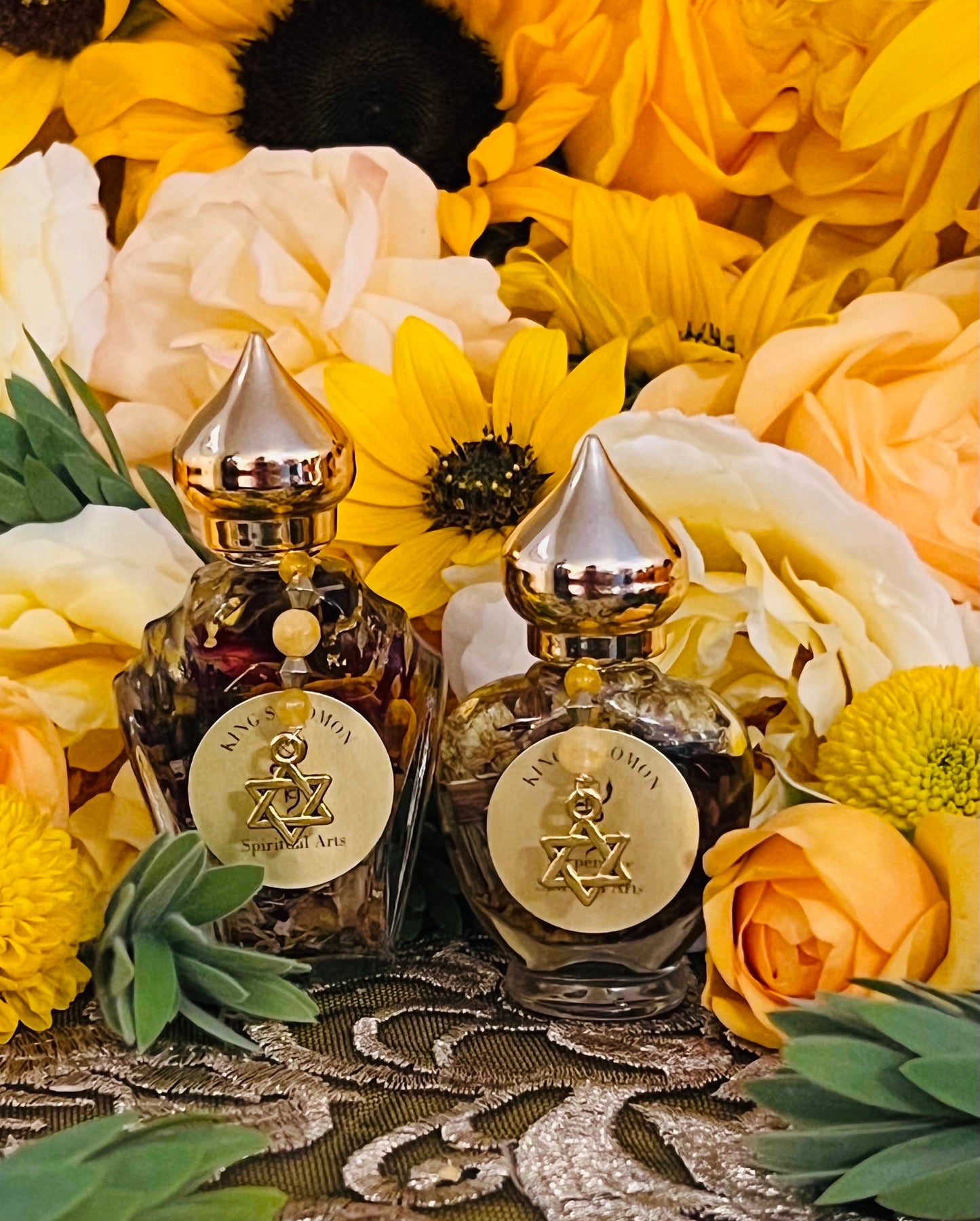 King Solomon Oil + Wisdom + Intelligence + Leadership + Command Spirits + Occult