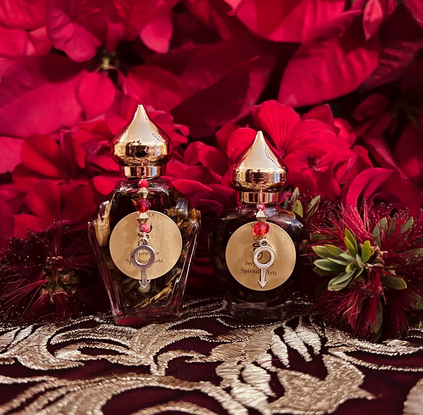 Mars Oil + Protection + War + Sexuality + Strength + Men’s Mysteries + Hex Breaking + Surgery + Passion