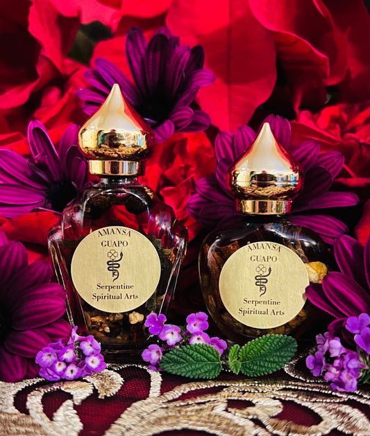 Amansa Guapo Oil + Brute Tamer + Dominate or Calm Man + Dominate or Calm Negative People, Energies, or Spirits