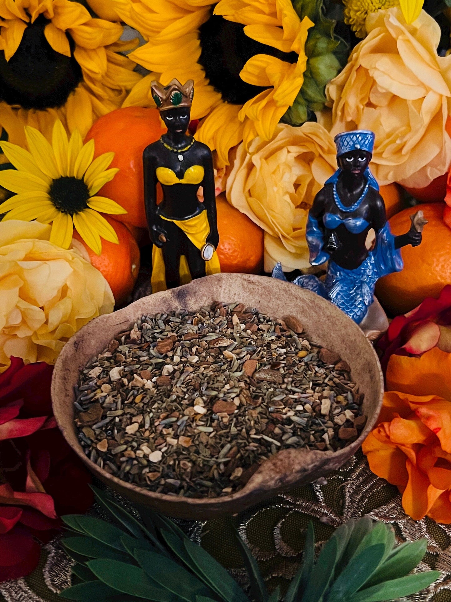 Seven African Powers Herbs + Protection + Guidance + Overcoming Obstacles + Siete Potencias Africanas + Orisha + Lukumi + Regla de Ocha