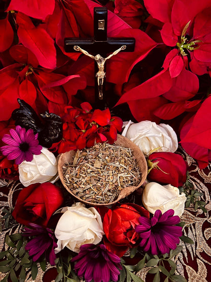 Baron del Cementerio Herbs + Money + Healing + Cleansing + Reversing + San Elias + Saint Elijah + Blessed
