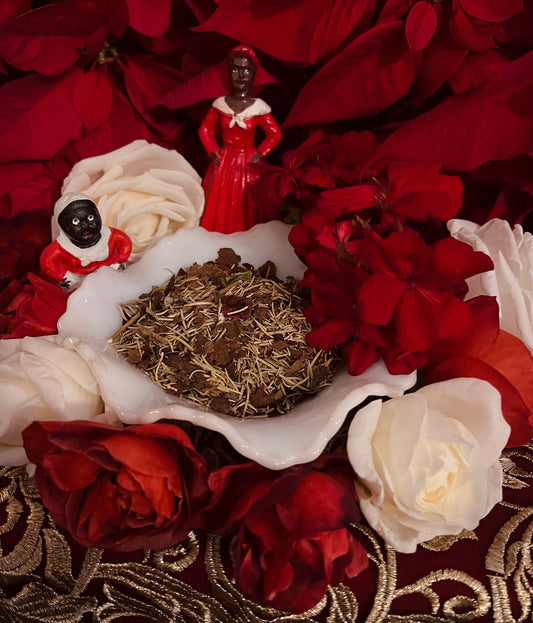 La Madama Herbs + Candle Dressing + Road Opening + Intuition + Abre Camino + Healing + Blessing + Divination + Success + Blessed