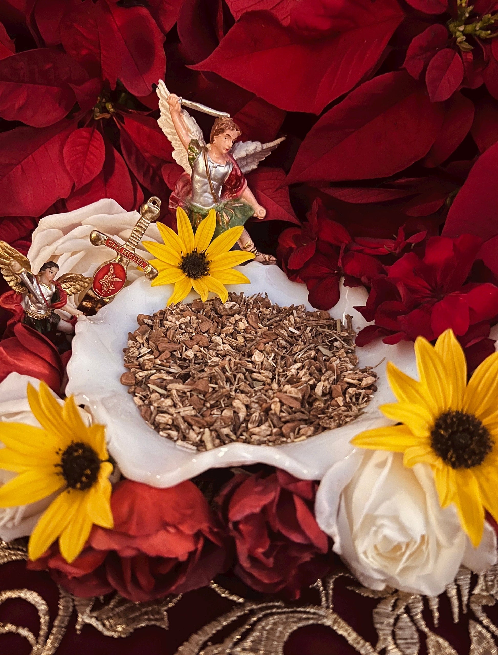 Saint Michael Herbs + Protection + Justice + San Miguel + Archangel + Blessed