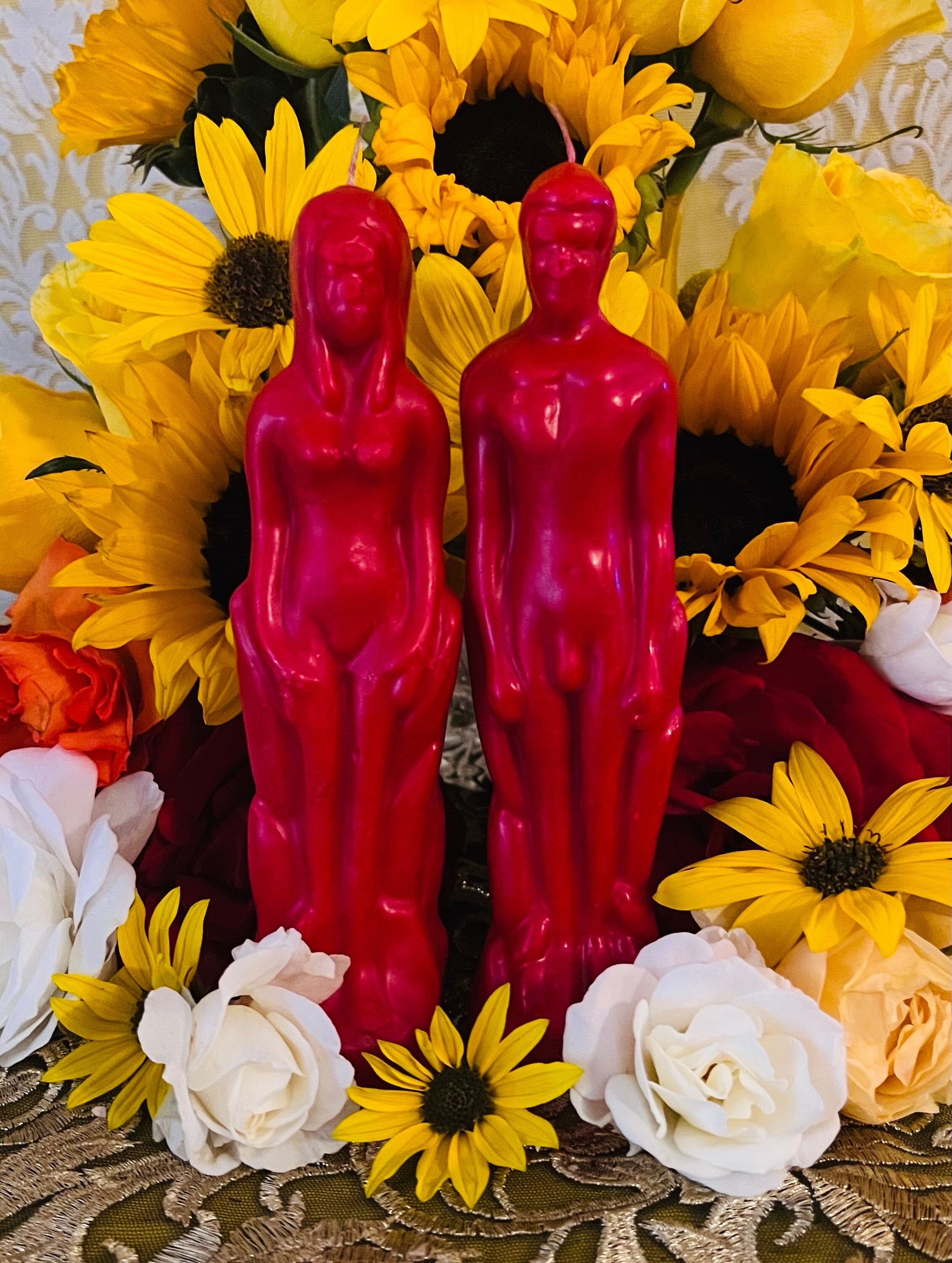 Male & Female Figure Candles