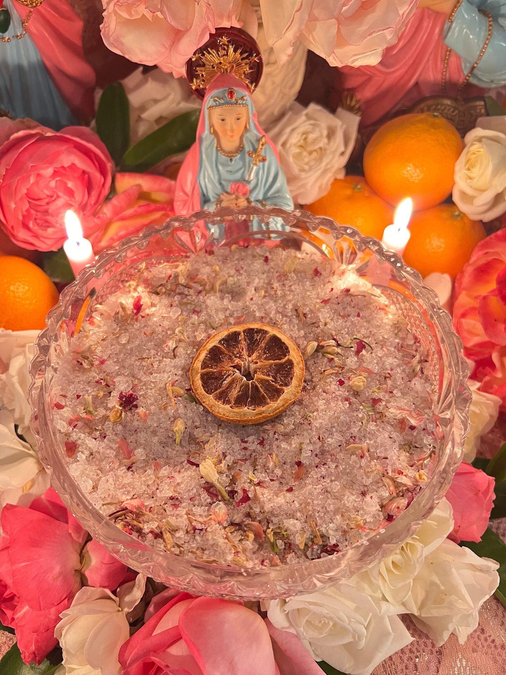 Metresili Bath Soak + 24K Gold + Love + Luxury + Fame + Beauty + Metres Ezili Freda + Blessed