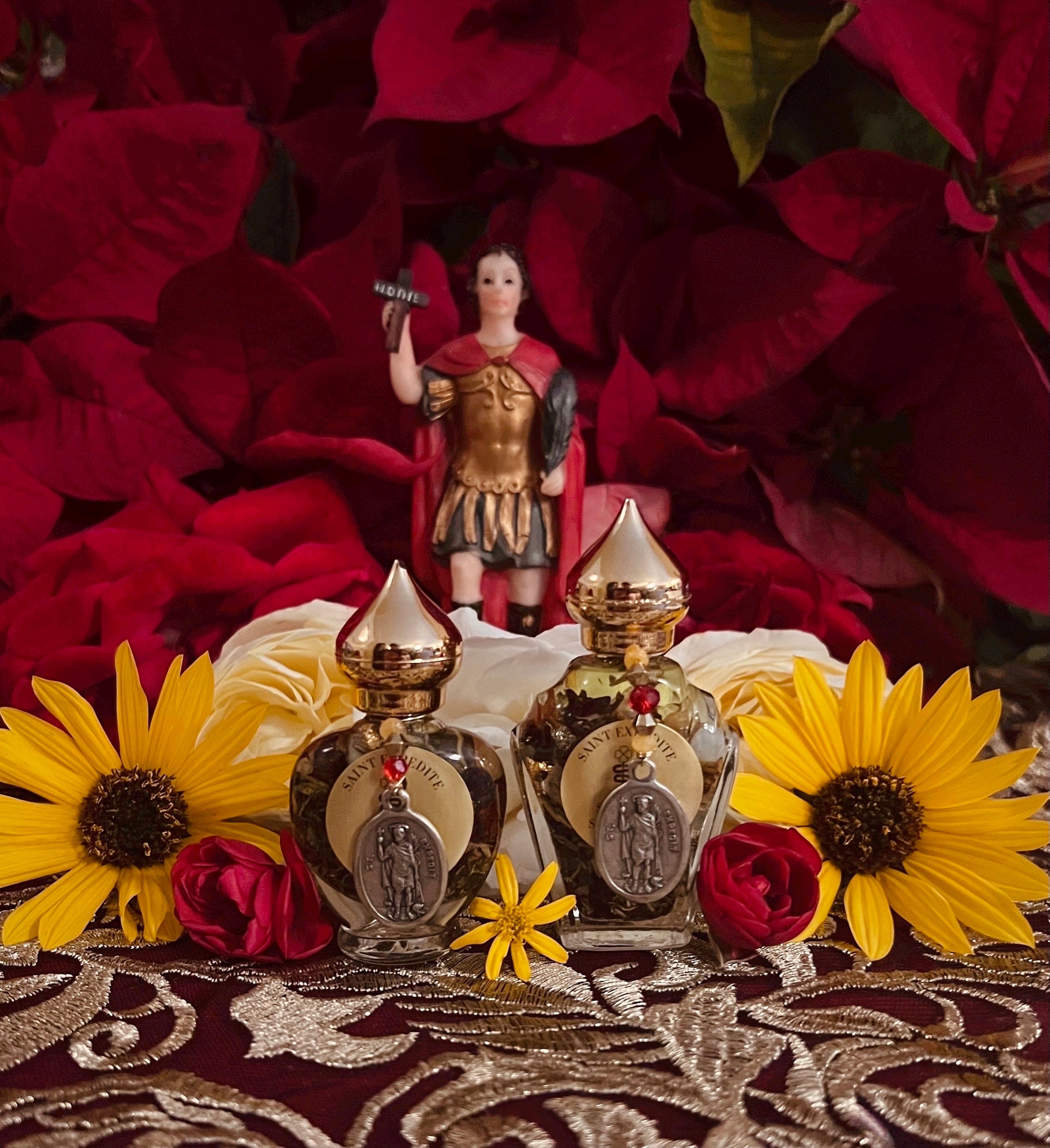 Saint Expedite Oil + Fast Luck + Money + Saint Expedit + Expedee + San Expedito + Expeditus