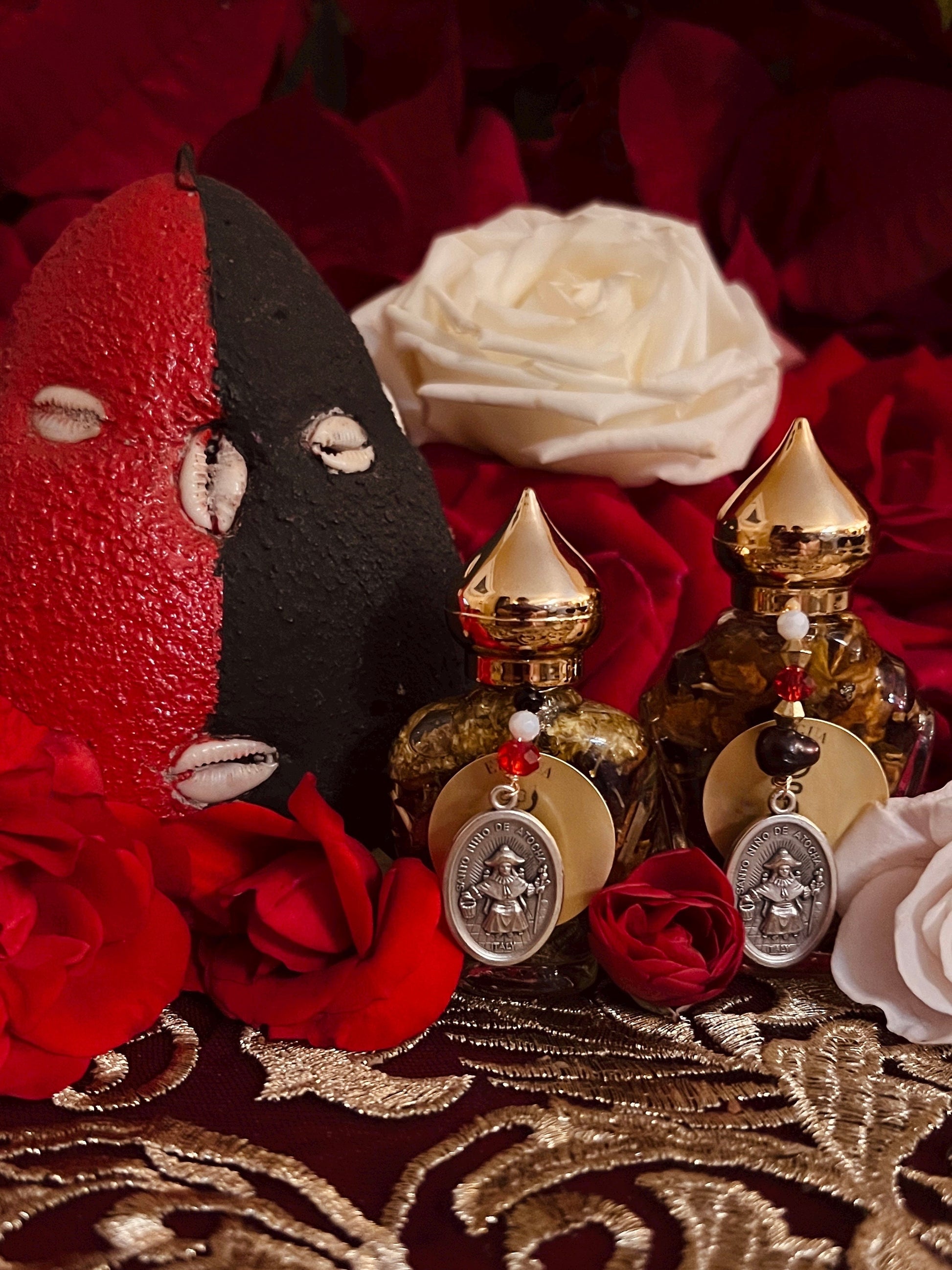 Elegua Oil + Esu + Niña de Atocha + Santeria + Regla de Ocha