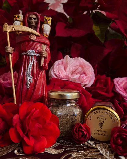 Santa Muerte Roja Incense + Hand Blended + Sahumerio