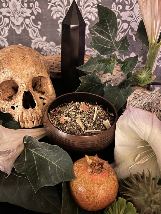 Saturn Herbs + Esoteric Arts + Legal Matters + Finances + Occult + Witchcraft + Sorcery + Binding + Necromancy + Cthonic Workings + Curses