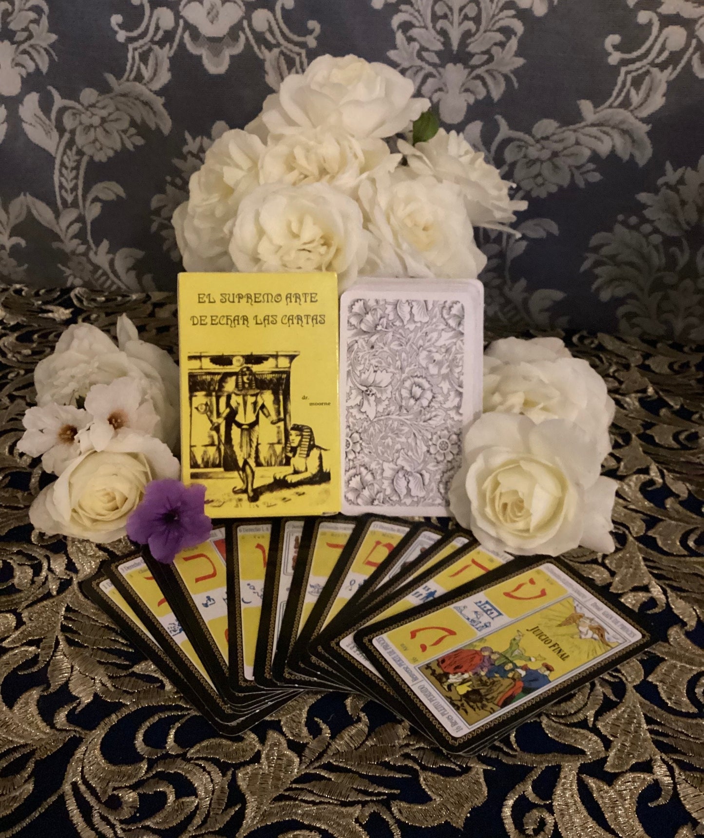 Tarot Egipcio + El Supremo Arte de Echar las Cartas + Blessed + Fortune-Telling Deck + From Mexico