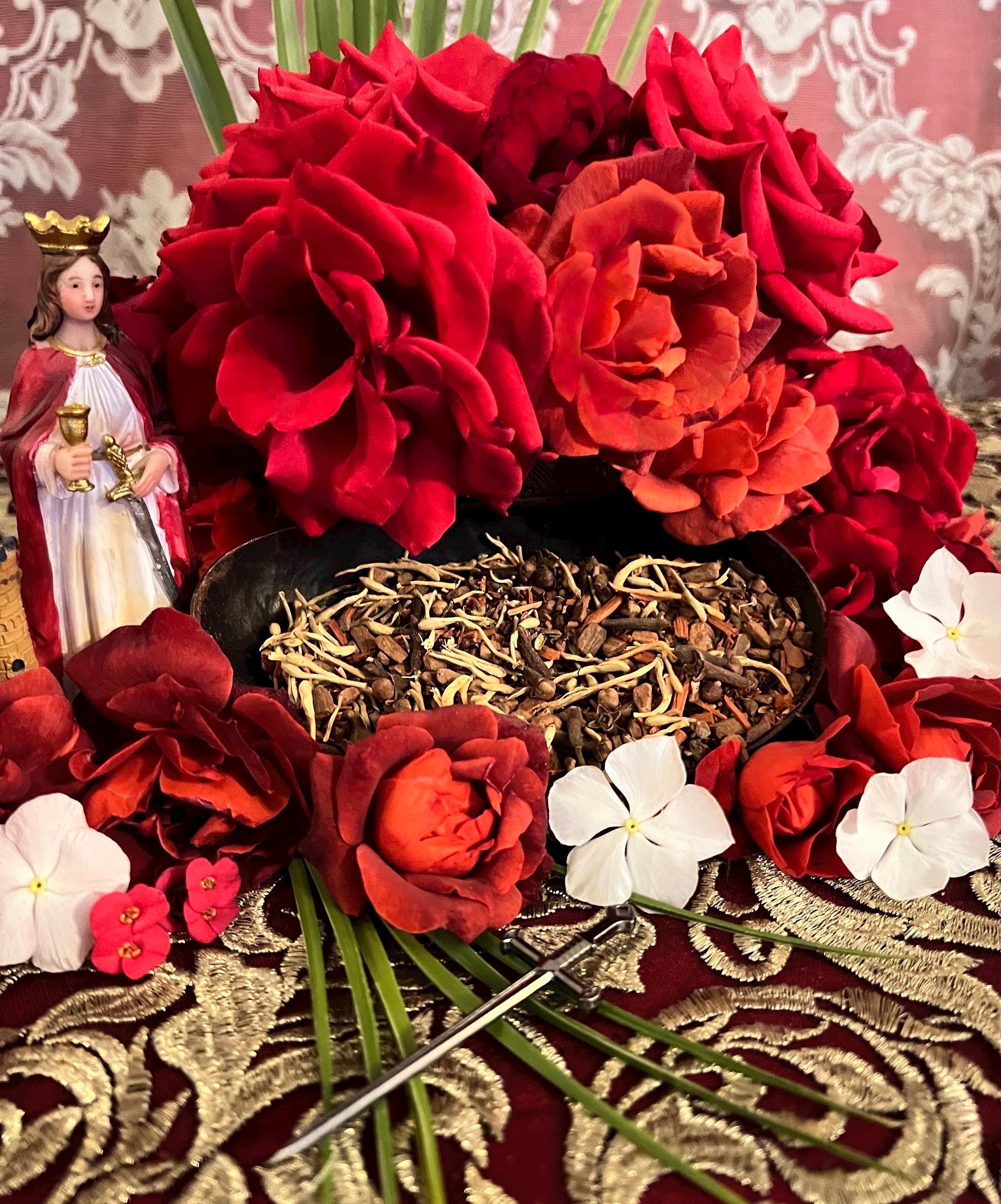 Saint Barbara Herbs + Protection + Justice + Victory + Blessed