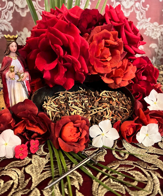 Saint Barbara Herbs + Protection + Justice + Victory + Blessed