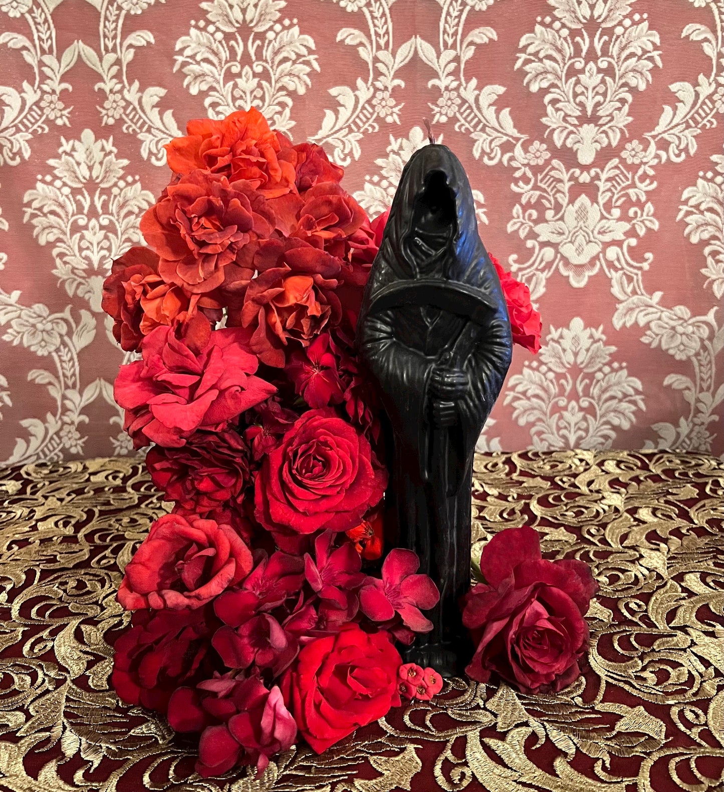XL Grim Reaper Candle + Overcome Enemies + Destroy Evil + San La Muerte