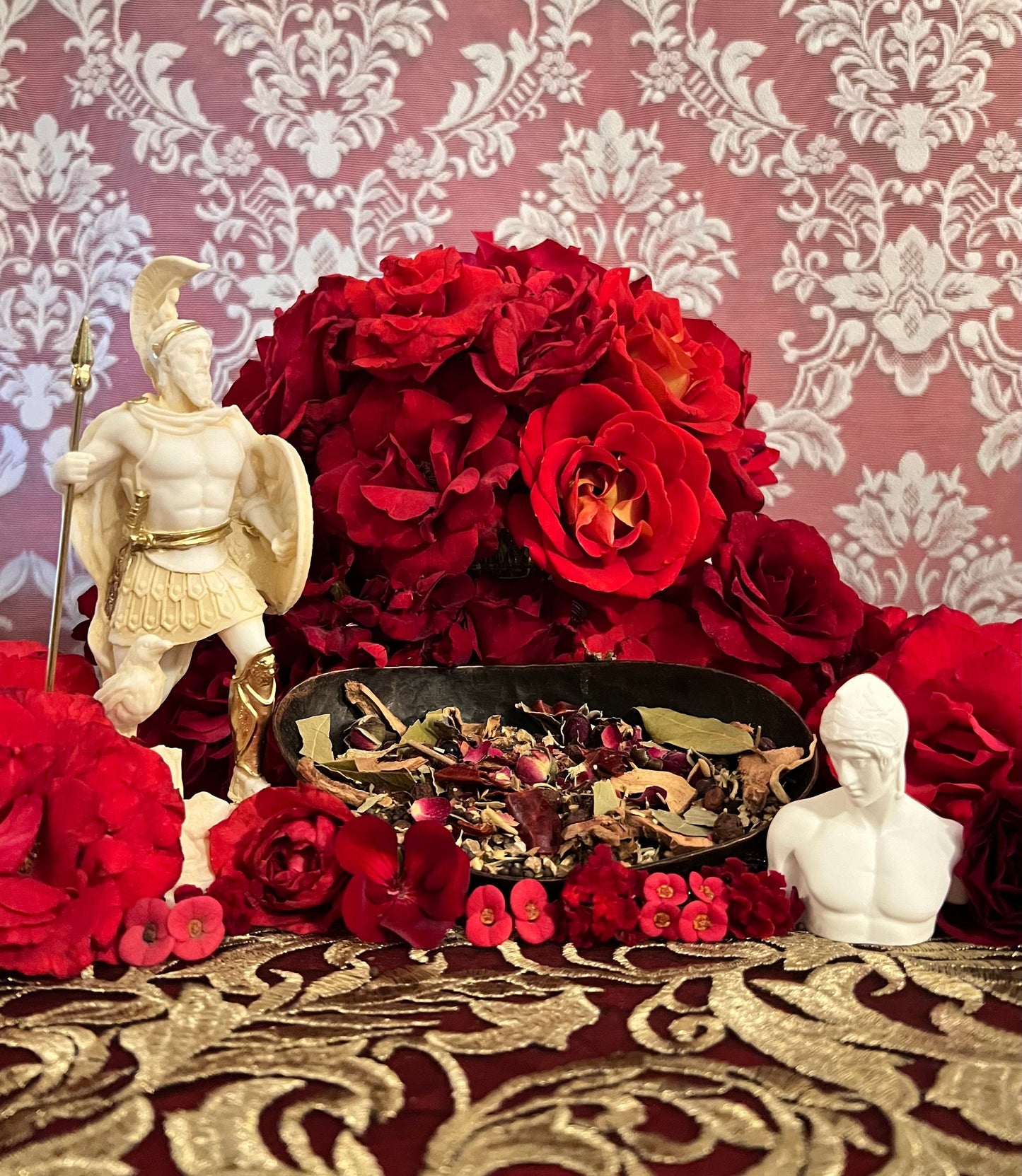 Mars Herbs + Protection + War + Sexuality + Strength + Men’s Mysteries + Hex Breaking + Surgery + Passion